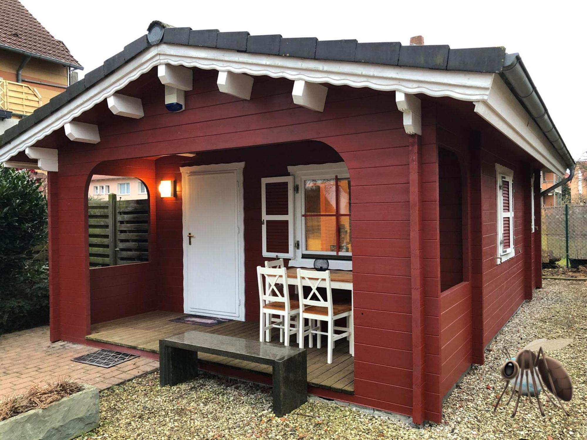 Neu! Ferienhuette Tiny House Villa Schoningen Exterior photo